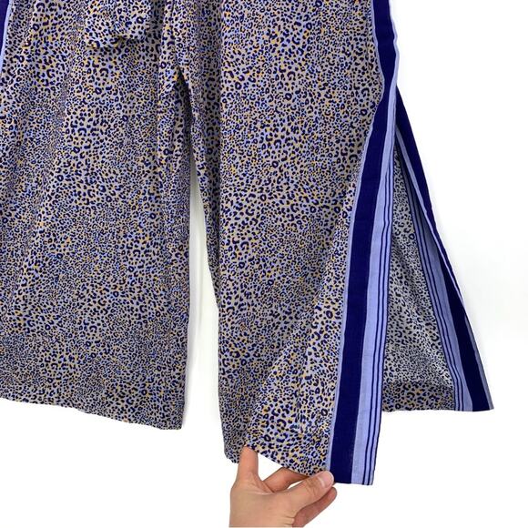 SEAFOLLY Spirit Animal Jumpsuit Blue Cheetah Print S - Picture 4 of 9